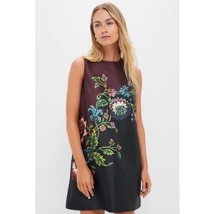 TUCKERNUCK Midnight Moonflower Marlowe Dress Moonflower Vine